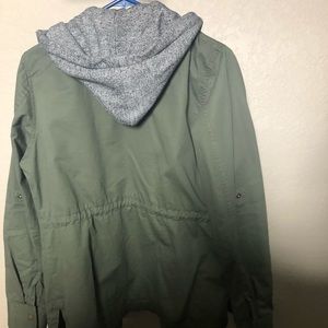 Olive Green Utility Jacket